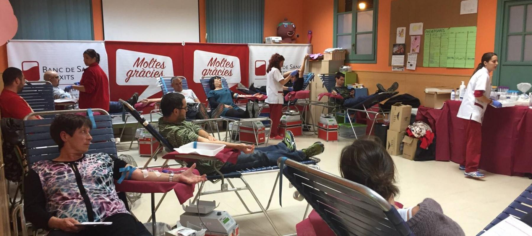 246 PARTICIPANTS A LA MARATÓ DE DONANTS DE SANG DE LA SELVA DEL CAMP
