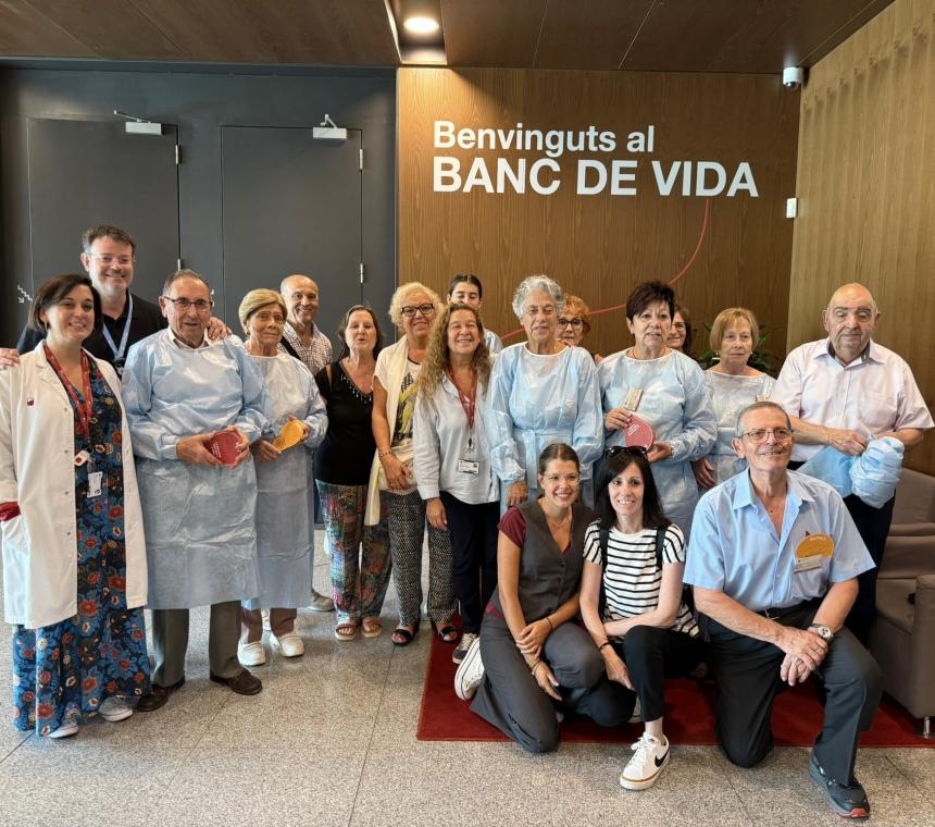 Visita al Banc de Sang i Teixits