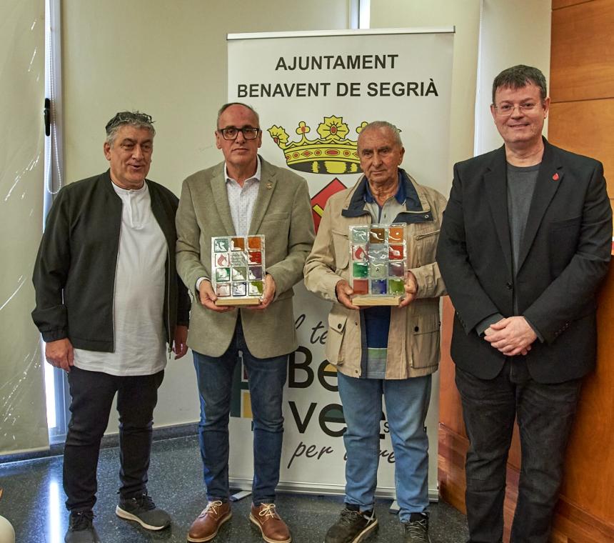 Benavent de Segrià inaugura un monument en homenatge als donants de sang i referma el seu compromís amb la vida