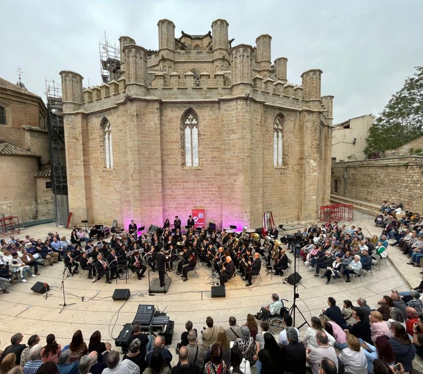 La Federació Catalana de Donants de Sang dona visibilitat a la dimensió humana i voluntària de la donació al Concert de Primavera de Tortosa