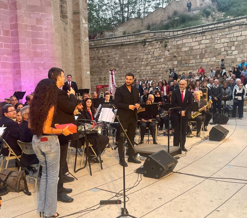 La Federació Catalana de Donants de Sang dona visibilitat a la dimensió humana i voluntària de la donació al Concert de Primavera de Tortosa