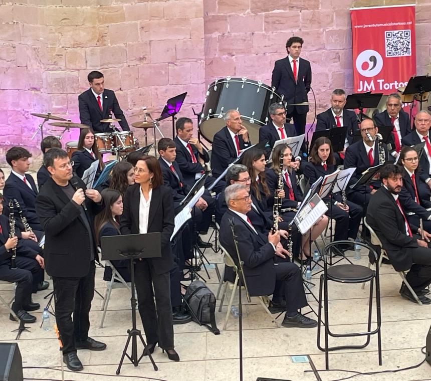 La Federació Catalana de Donants de Sang dona visibilitat a la dimensió humana i voluntària de la donació al Concert de Primavera de Tortosa