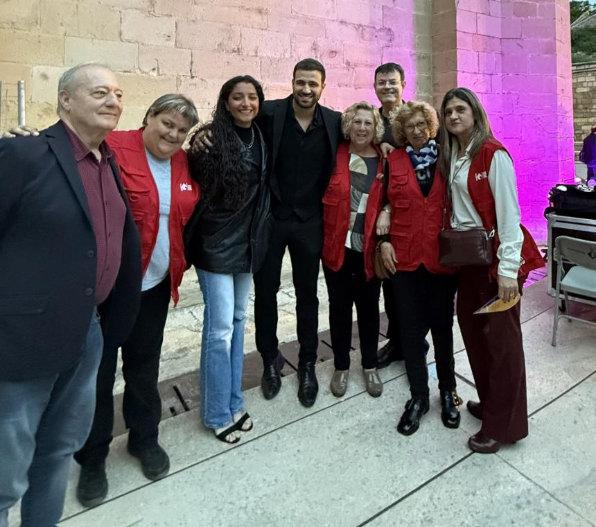 La Federació Catalana de Donants de Sang dona visibilitat a la dimensió humana i voluntària de la donació al Concert de Primavera de Tortosa