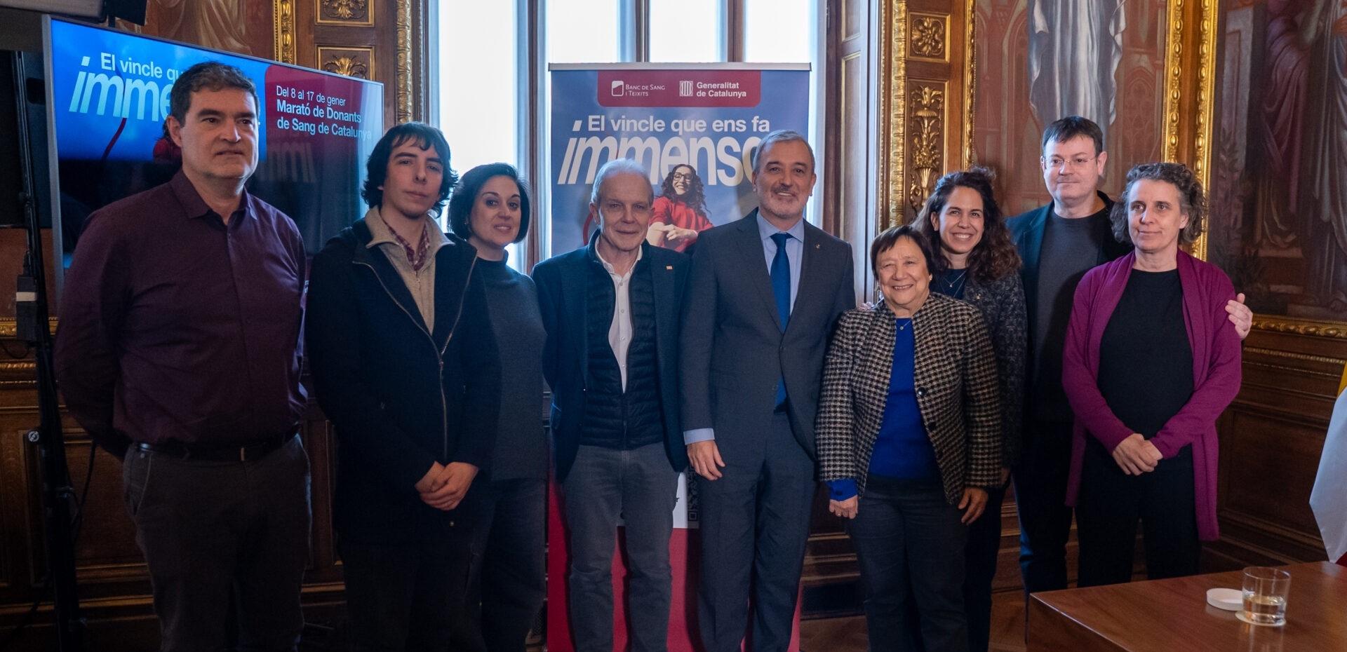 Vine a la Marató de Donants de Sang de Catalunya