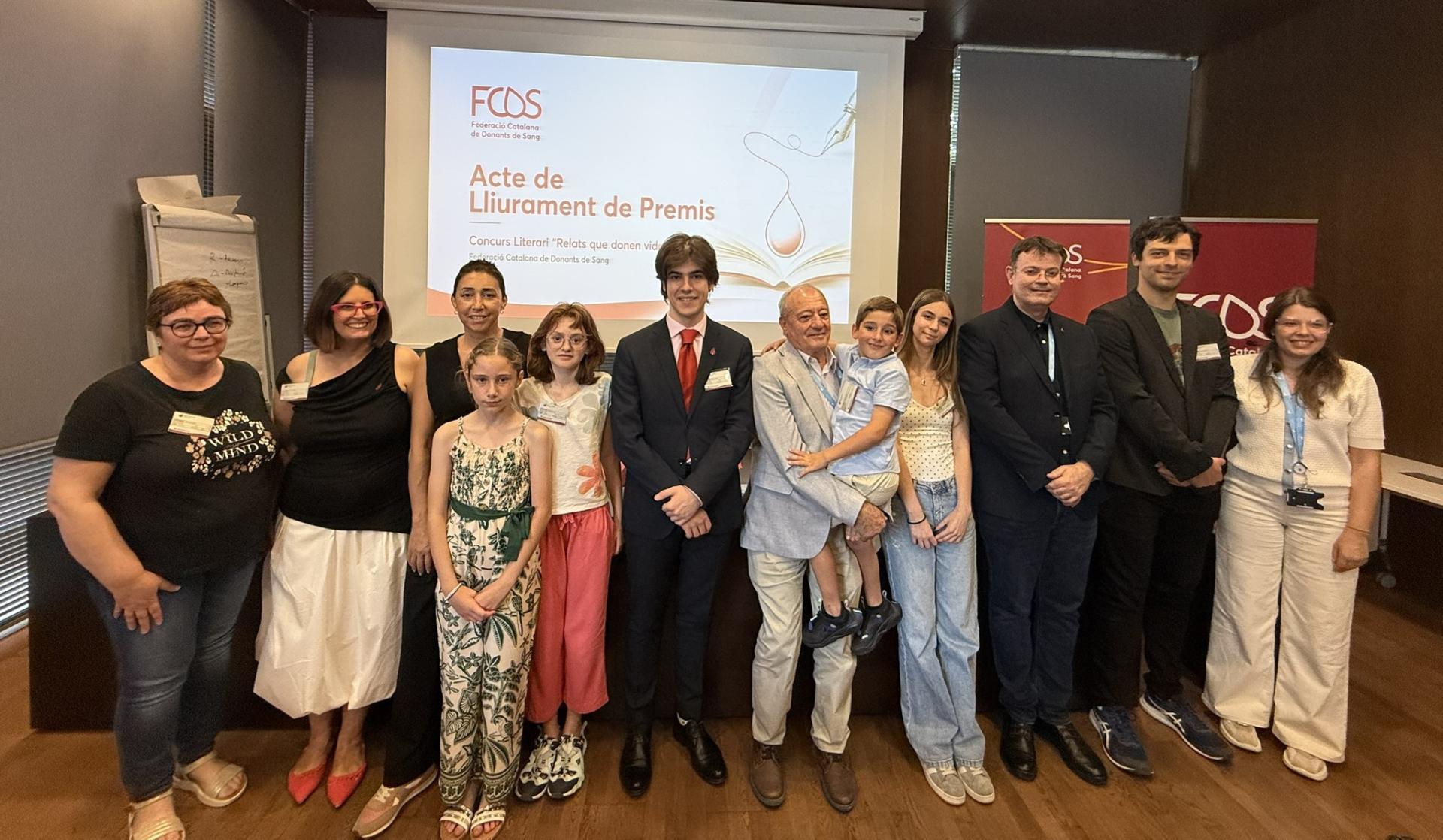 Entrega de Premis - Concurs de Relats FCDS