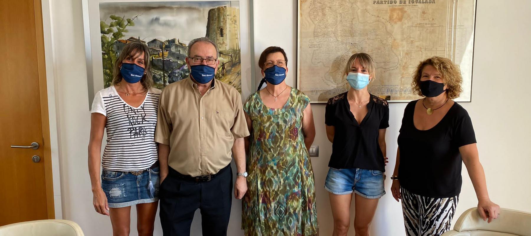 L’ADS ANOIA PROPOSA AL CONSISTORI D’ÒDENA LA CREACIÓ D’UN MONUMENT DEDICAT ALS DONANTS DE SANG