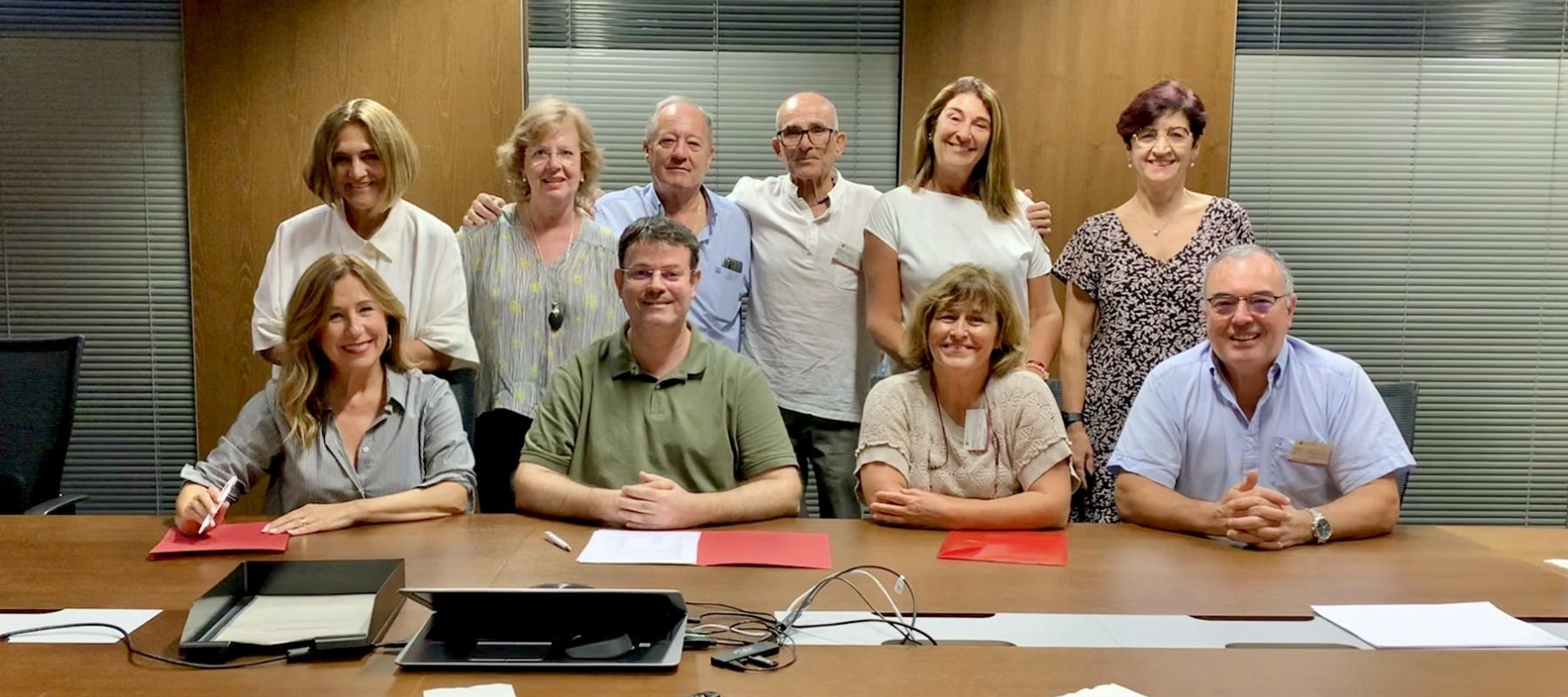 Nova Junta Directiva de la Federació Catalana de Donants de Sang
