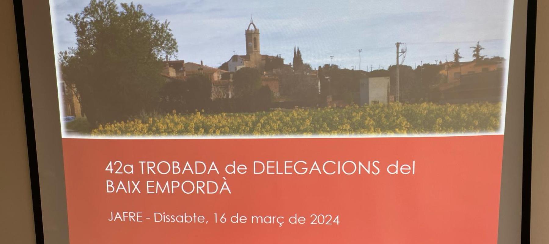 Trobada Delegacions Baix Empordà a Jafre