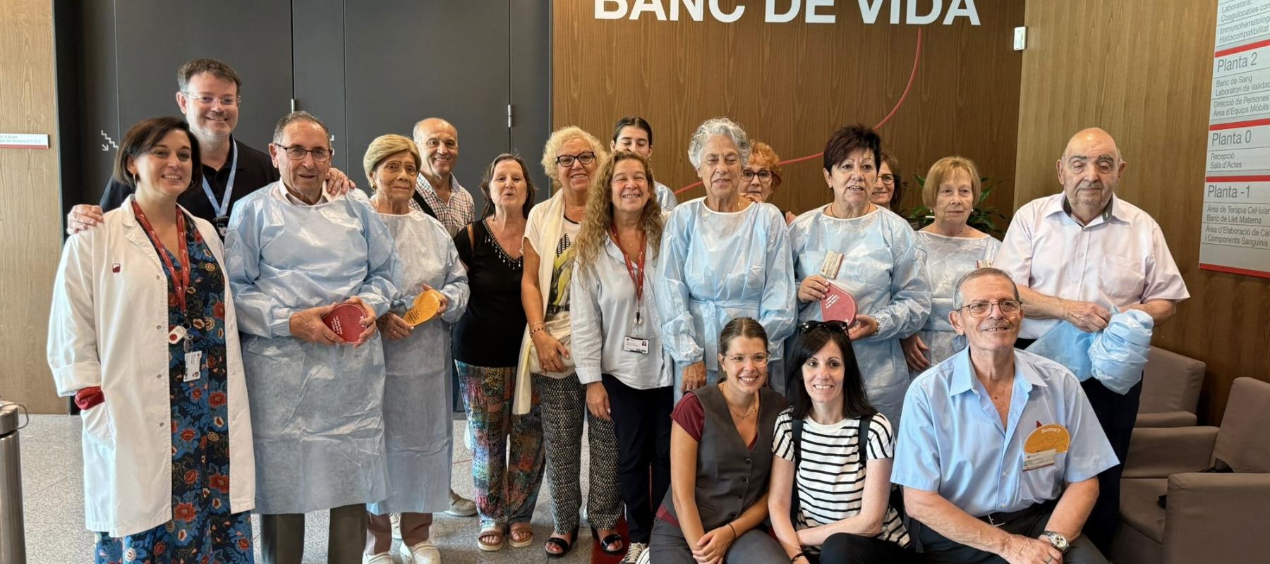 Visita al Banc de Sang i Teixits
