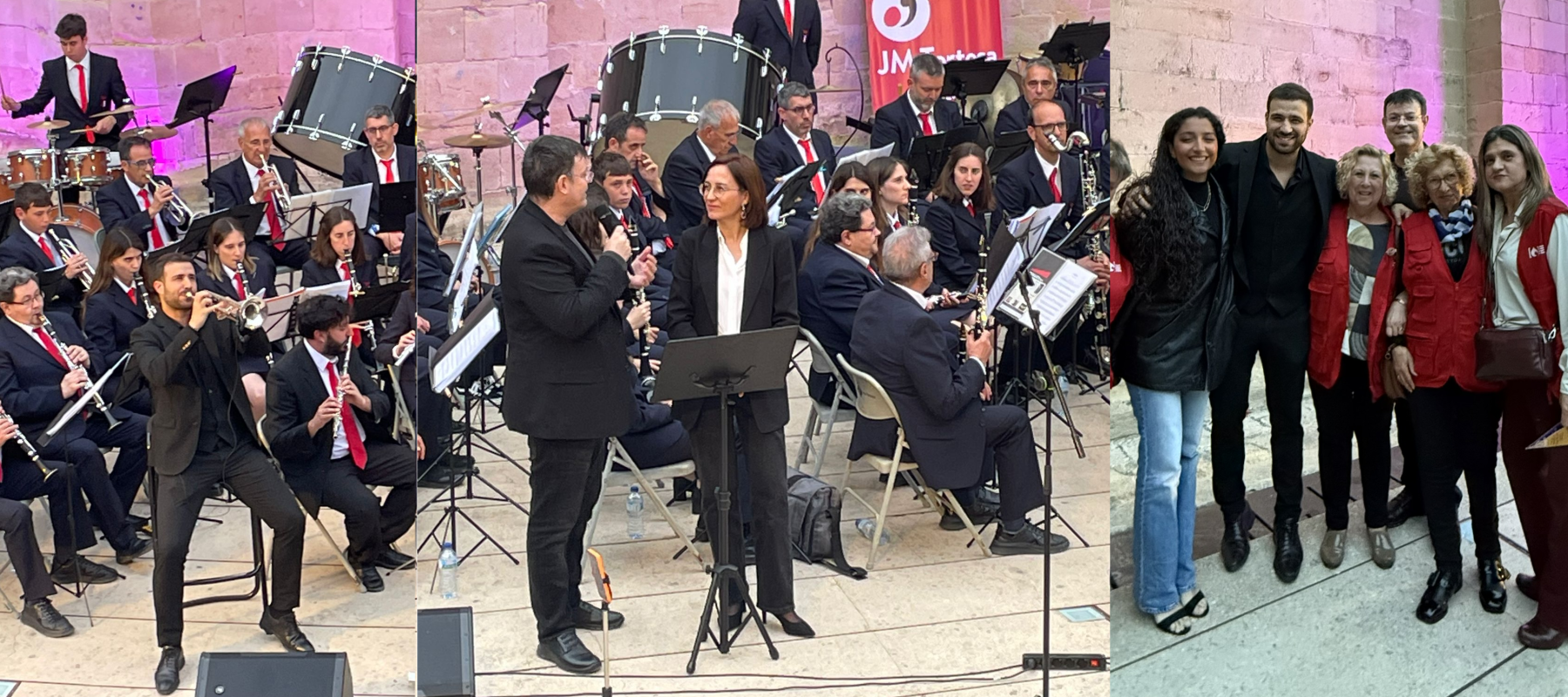 La Federació Catalana de Donants de Sang dona visibilitat a la dimensió humana i voluntària de la donació al Concert de Primavera de Tortosa